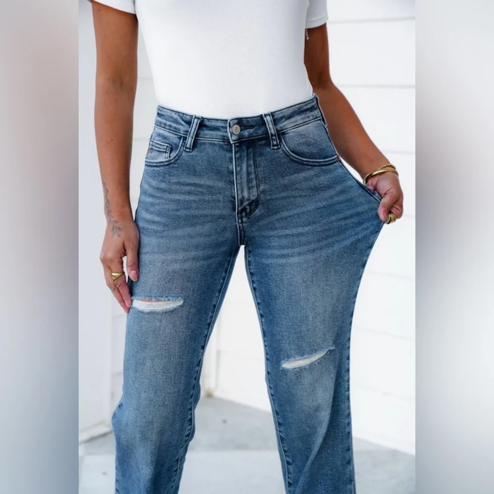Judy Blue dad Jeans. Size 5 Brand New! - Picture 2 of 6